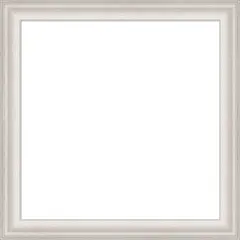 Trio Framed Dry Erase Magnetic Board White Wash Silver