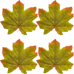 50 Pcs Artificial Autumn Leaves