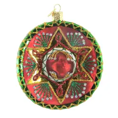 Old World Christmas 4.5 Inch Sombrero Christmas Tree Ornament , Spain Mexico Multicolored