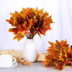 Autumn Faux Leaf Decoration