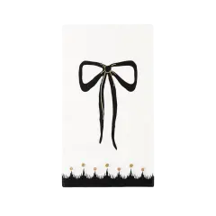 ELEGANT HALLOWEEN GUEST TOWELS