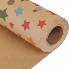 Birthday Wrapping Paper,Gift Wrapping Paper Roll,Kraft Wrapping Paper-17 inch X 32.8 Feet Per roll