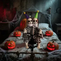 Animatronic Scary Talking Clown with Motion