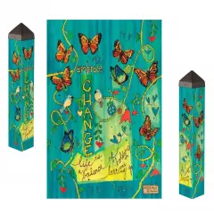 Accepting Change Art Pole 20 Inches Tall Burgess