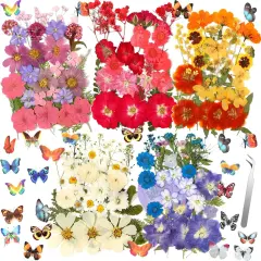 269 PCS Dried Pressed Flowers for Resin Crafts
