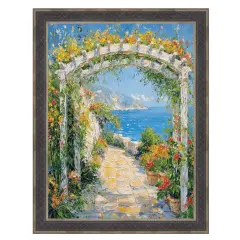 Gothic Antique Silver Espresso Picture Frame Vintage 40x40 frame