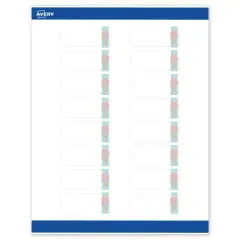 Avery Printable Rectangle Address Labels with Sure Feed Technology, Pre-Printed Floral Design, Matte White, 1" x 2-5/8", Laser & Inkjet Compatible, 160 Total, Great for Branding, Marketing, and Events