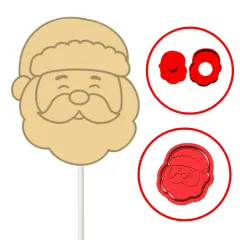 Santa Clause ChristmasCake Pop Mold
