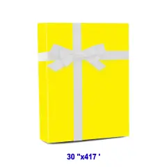 Bold Solid Wrapping Paper 30"x417' 60 lbs for Eye Catching Gifts