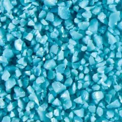 Oceanside Fusible Glass Frit Medium Turquoise Green Opal 96 COE - 8.5oz Jar (2232)