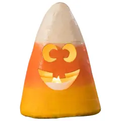 Silly Candy Corn Luminary 3.5"