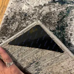 4pcs Rug Pad Gripper Rug Tape Non Slip Rug Pads Grippers Carpet Tape for Area Rugs Adhesive Rug Stickers Keep Corners Flat