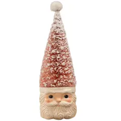 Tree Santa Pastel Pink 12.5"