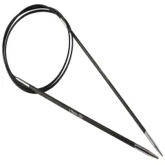 KnitPro-Karbonz Fixed Circular Knitting Needles 24"-Size 1/2.25mm