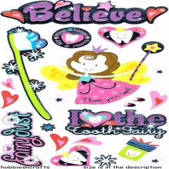 Sticko Tooth Fairy Metallic Foil Stickers