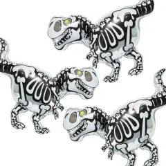 Skeleton Dinosaur Mylar Foil balloons