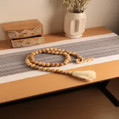 40" Love Beaded Garland - Natural