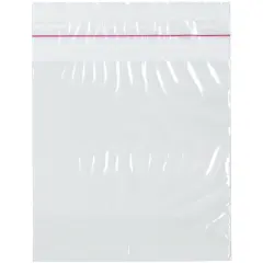 Plymor Polypropylene Resealable 1.25 Mil Clear 6" Sub Sandwich or Food Wraps Bag