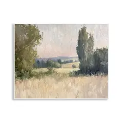 Stupell Industries Tranquil Abstract Countryside Wall Plaque Design by Petal Prints Design