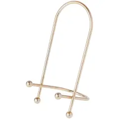 Bard's Brass Wire Easel, 7" H x 4" W x 3.25" D