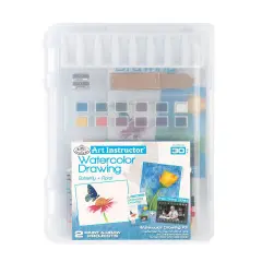 AIS-WPN3106 | Watercolor Drawing Clearview Art Set - 30pc