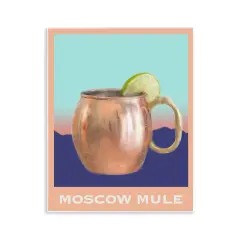 Stupell Industries Moscow Mule over Landscape Wall Plaque Design by Matthew Piotrowicz