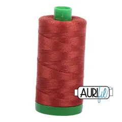 Terracotta (2385) | 40wt Large Spool (1000M / 1094Y) | Aurifil Thread