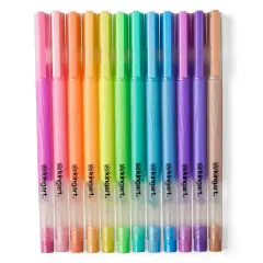 KINGART&reg; Gel Pens 12 Pastel Colors