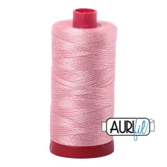 Light Peony (2437) | 12wt Large Spool (325M / 356Y) | Aurifil Thread
