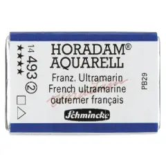 Schmincke Horadam Aquarell Watercolor - French Ultramarine, Full Pan