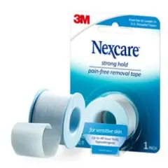 Nexcare&trade; Strong Hold Pain-Free Removal Tape SST-1, 1 in x 4 yd (25,4 mm x 3,65 m)