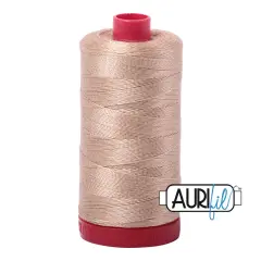 Beige (2314) | 12wt Large Spool (325M / 356Y) | Aurifil Thread