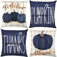 Fall Pillow Covers 18x18 inch