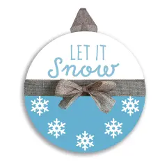 Let It Snow Door Hanger