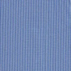 1 Yard Poplin Pin Stripe Fabric, 57/58&Prime; Wide Polyester Cotton Blend BLUE