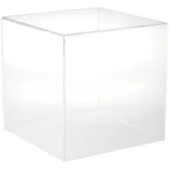 Plymor Clear Acrylic Display Case, 12" x 12" x 12" No Base