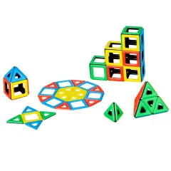 Magnetic Polydron&reg; Class Set, 96 Pieces
