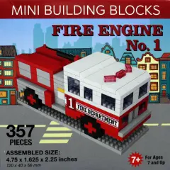 Mini Building Blocks - Fire Truck