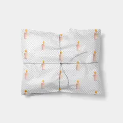 Candle Emoji Gift Wrap