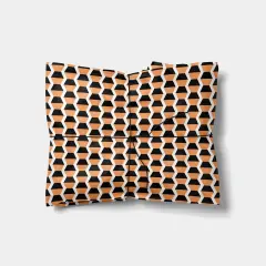 Geo Shapes Terracotta Gift Wrap
