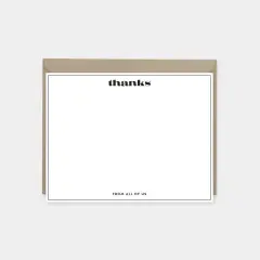 Elegant Minimal Note Cards II