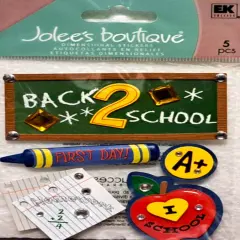 Jolee's Boutique Back 2 School Dimensional Stickers
