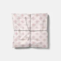 Fine Line Deco Pink Wrapping Paper