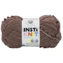 Lion Brand Yarn InstaKnit Yarn - Guilt-Free Chocolate, 122 yds