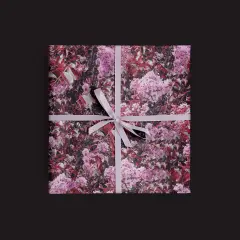 Pink Tropical Floral Gift Wrap