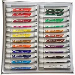 24 PC WATERCOLOR Paint Set Professional Artist Water Color Painting 12ml Tubes