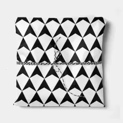 Black & White Geo Shape Gift Wrap V