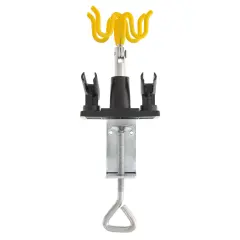 Universal Clamp-On 4-Airbrush Holder - Airbrush Accessories & Supplies for Garage or Workspace