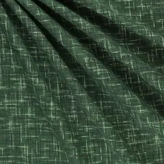Mook Fabrics Linen Look Flannel Fabric [108 in. Wide] - By The Yard Bistro Green