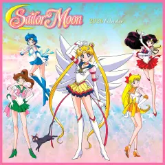Sailor Moon OFFICIAL | 2026 12 x 24 Inch (Hanging) Monthly Square Wall Calendar